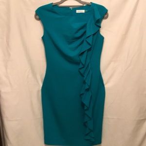 Calvin Klein Ladies turquoise dress